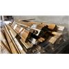 Image 6 : LARGE STACK OF ASSORTED WOOD BOARDS & MOULDINGS