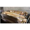 Image 7 : LARGE STACK OF ASSORTED WOOD BOARDS & MOULDINGS