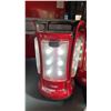 Image 2 : 3 RED COLEMAN BATTERY POWERED LED LANTERNS & HUMMER HANDHELD SPOTLIGHT FLASHLIGHT *NO CHARGER*