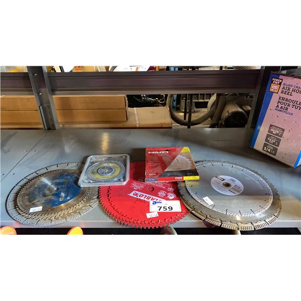 ASSORTED SAW BLADES
