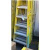 Image 3 : 4 FEATHERLITE YELLOW 8' LADDERS