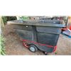 Image 3 : ULINE PLASTIC INDUSTRIAL MOBILE DUMPING GARBAGE BIN