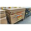 Image 2 : KNAACK BROWN METAL MOBILE JOB BOX APPROX 48"L X 30"D X 41"H