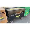 Image 2 : SOLOMON TOOLS BLACK METAL MOBILE JOB BOX APPROX 42"L X 25"D X 32"H