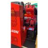 Image 5 : AGT INDUSTRIAL SDA-140W RED GAS POWERED PNEUMATIC TIRE RIDE ON MINI SKID STEER WITH ATTACHED 44"W