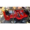 Image 2 : AGT INDUSTRIAL SDA-140W RED GAS POWERED PNEUMATIC TIRE RIDE ON MINI SKID STEER WITH ATTACHED 44"W