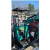Image 4 : AGT INDUSTRIAL H16R TEAL GAS POWERED 13.5HP RUBBER TRACK MINI EXCAVATOR WITH ATTACHED DIGGING
