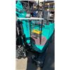 Image 6 : AGT INDUSTRIAL H16R TEAL GAS POWERED 13.5HP RUBBER TRACK MINI EXCAVATOR WITH ATTACHED DIGGING