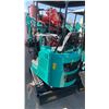 Image 2 : AGT INDUSTRIAL H16R TEAL GAS POWERED 13.5HP RUBBER TRACK MINI EXCAVATOR WITH ATTACHED DIGGING