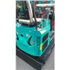 Image 3 : AGT INDUSTRIAL MH13RX TEAL GAS POWERED 13.5HP RUBBER TRACK MINI EXCAVATOR WITH ATTACHED DIGGING