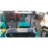 Image 4 : AGT INDUSTRIAL MH13RX TEAL GAS POWERED 13.5HP RUBBER TRACK MINI EXCAVATOR WITH ATTACHED DIGGING