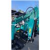 Image 6 : AGT INDUSTRIAL MH13RX TEAL GAS POWERED 13.5HP RUBBER TRACK MINI EXCAVATOR WITH ATTACHED DIGGING