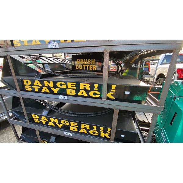 MOWER KING SSRC 72" HYDRAULIC SKID STEER BRUSH MOWER ATTACHMENT