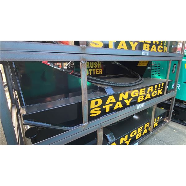 MOWER KING SSRC 72" HYDRAULIC SKID STEER BRUSH MOWER ATTACHMENT