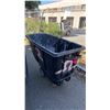 Image 3 : 2 PLASTIC INDUSTRIAL MOBILE DUMPING GARBAGE BIN