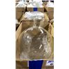 Image 2 : 2 LARGE LABORATORY ROUND BOTTOM GLASS FLASKS