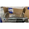 Image 2 : BOX OF GLASS LABORATORY TRAYS / BAKING DISHES