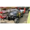 Image 2 : *PARTS ONLY* SDLANCH SDLGC80 BLACK 4 SEAT ELECTRIC GOLF CART WITH 4KW AC MOTOR, 50 MILE RANGE