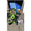 Image 1 : GREENWORKS PRO TRU BRUSHLESS ELECTRIC PRESSURE WASHER 3000 MAX PSI WITH SURFACE CLEANER ATTACHMENT,