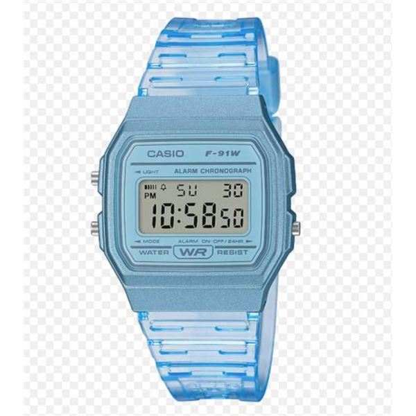 Casio F-91WS-2CF Digital Watch With Water Resistance and Alarm
