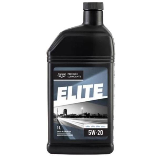 Co-Op Premium Lubricants Elite 5W-20 Engine Oil, 1 Liter