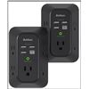 Image 1 : Addtam 2-Pack Multi-Plug Outlet Extender With USB Ports and Surge Protection