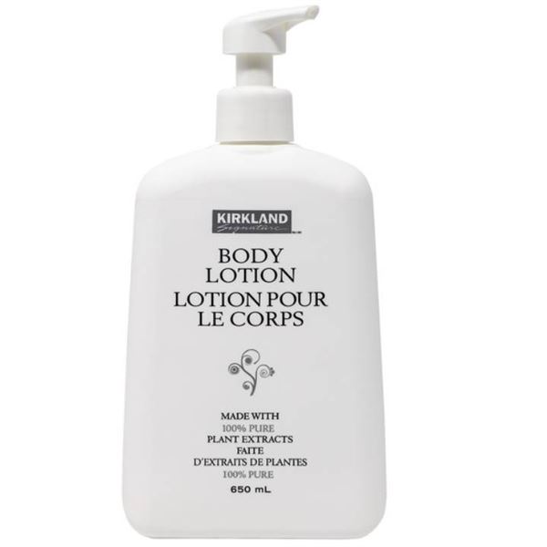 Kirkland Signature Body Lotion 650 mL Bottles, Set of 2