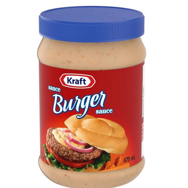 Kraft Burger Sauce 475ml, Set of 6