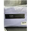 Image 4 : CGK Linens Microfiber 4-Piece Queen Sheet Set