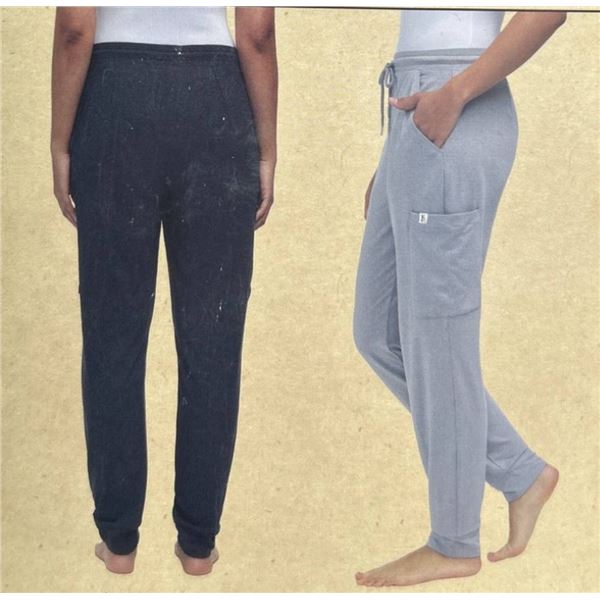 Frank And Oak Ladies’ Ultra-Soft Lounge Pants, Gray & Black, Size XXL