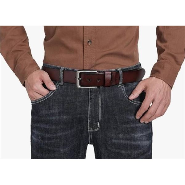 Roots Leather Belt XL/TG Size 40-42 With Metal Buckle
