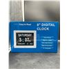 Image 2 : 8-Inch Digital Calendar Clock with Large Display