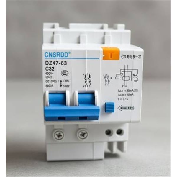 CNSRDD DZ47-63 C32 Dual-Pole Circuit Breaker, 400V 63A, 60Hz