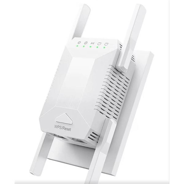 Dual Band Wifi Extender, 1200 Mbps, 2.4GHz & 5GHz, Ethernet Port, IEEE 802.11 Standards