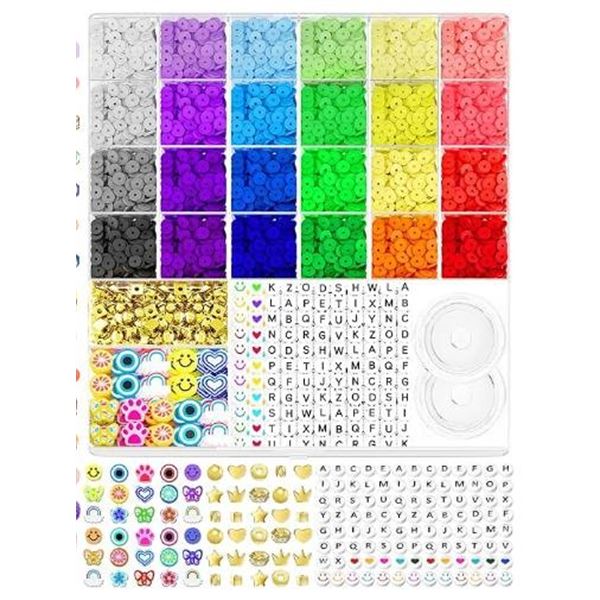 ARTDOT 5344 PCS Clay Bead Kit With Accessories
