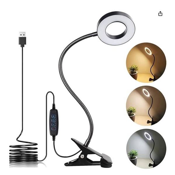 Professional Live Stream LED Desk Lamp with USB Power Supply