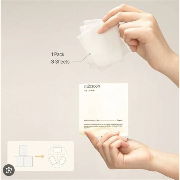 Mixsoon Soybean Milk Pad – Skincare Product, 30 Sheets