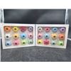 Image 2 : 20 Multicolored Flower-Shaped Magnets