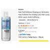 Image 1 : Nioxin Pro Clinical Hair Fall Defense Shampoo 476 mL