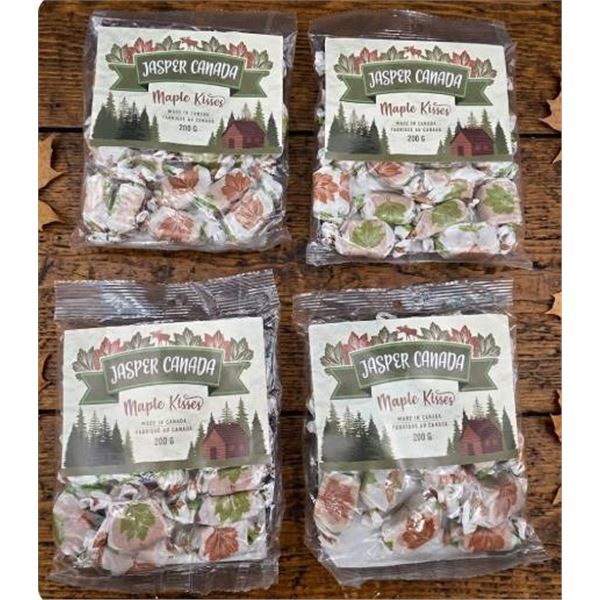 Jasper Canada Maple Kisses 200g, Set of 4 Bags