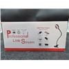 Image 2 : Professional Live Stream LED Desk Lamp with USB Power Supply