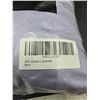 Image 3 : CGK Linens 4-Piece Queen Microfiber Lavender Sheet Set