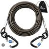 Image 1 : Dog Tie Out Cable,15FT Dog Run Cable for Yard and Camping