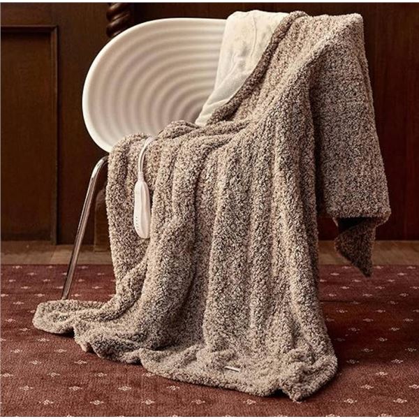 Templecot Heated Throw 50 in x 60 in (Racoon Design)