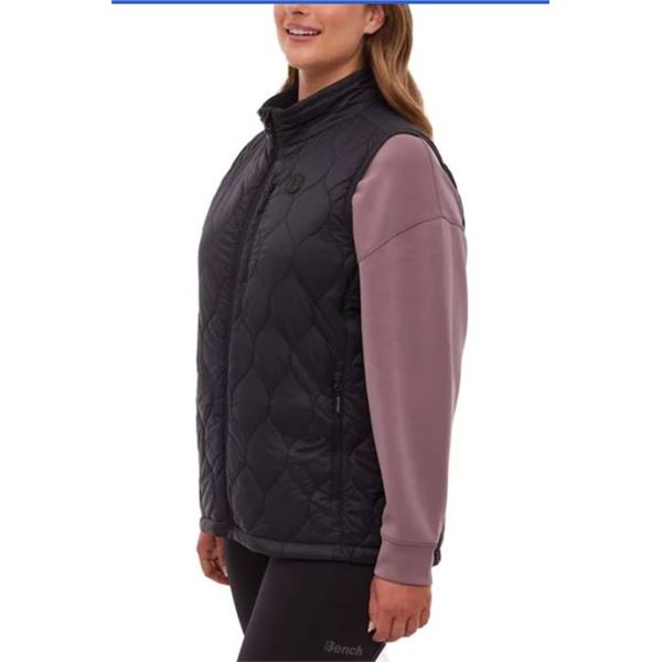 Bench Quilted Packable Vest M/M Size, Black