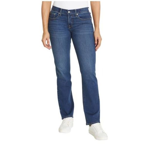 Lucky Brand Women’s Mid Rise Straight Jeans, Size 10/30