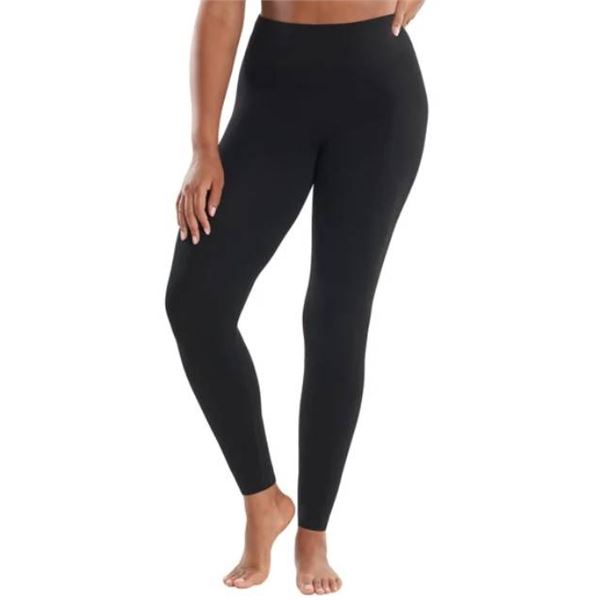 Lemon Women’s Fleece Lined Legging, 2-pack Size Medium