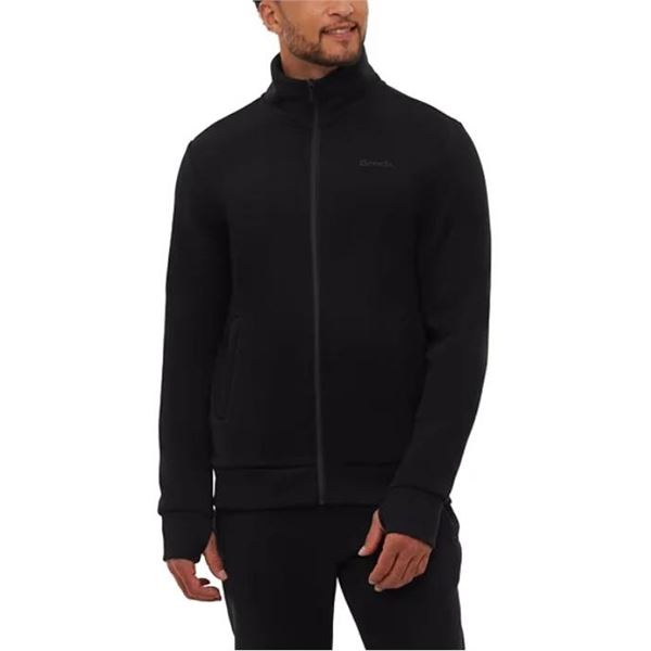 Bench Men’s Full-Zip Jacket in Black – Size Large (L/G)