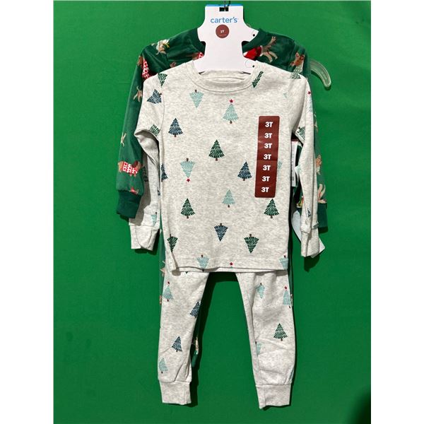 Carter’s Toddler Two-Piece Pajama Sets, Size 3T