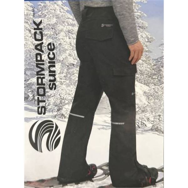 Stormpack Sunice Men’s Snowpants, Size Small, Black